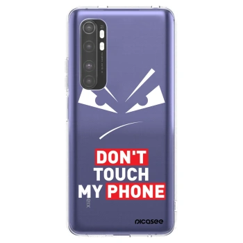 Picasee Xiaomi Mi Note 10 Lite Hülle - Transparentes Silikon - Evil Eye - Transparent