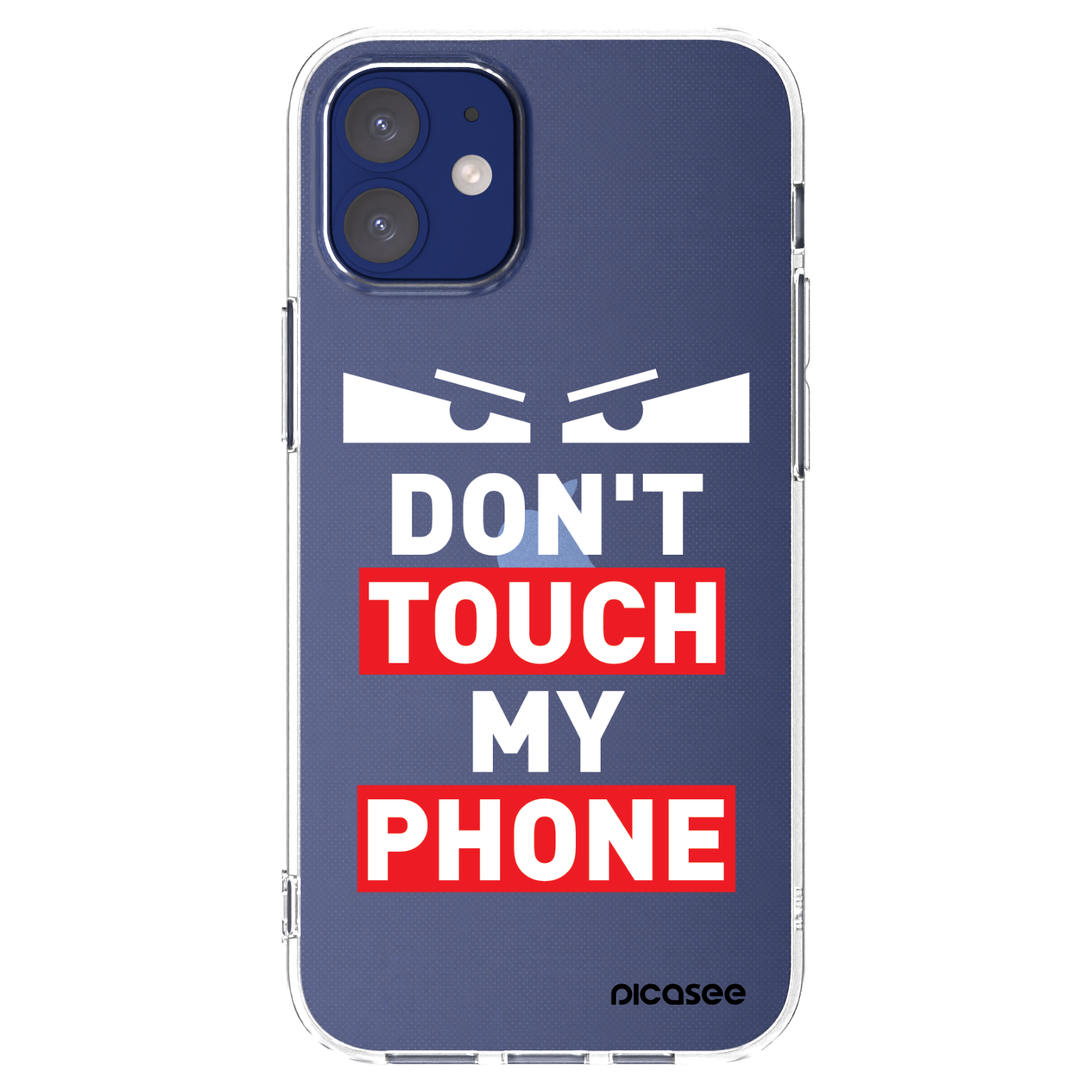 Picasee Apple iPhone 12 mini Hülle - Transparentes Silikon - Shadow Eye - Transparent