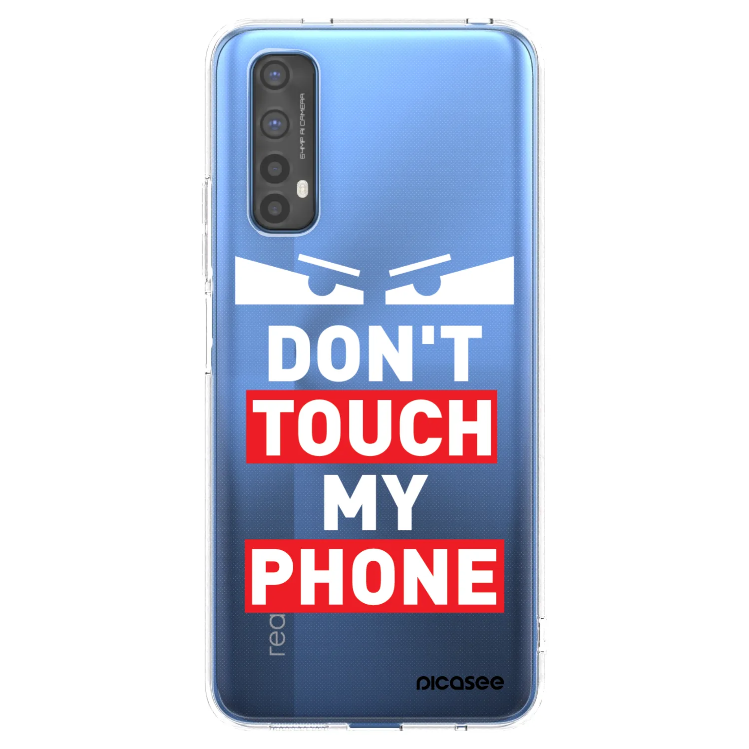 Picasee Realme 7 Hülle - Transparentes Silikon - Shadow Eye - Transparent