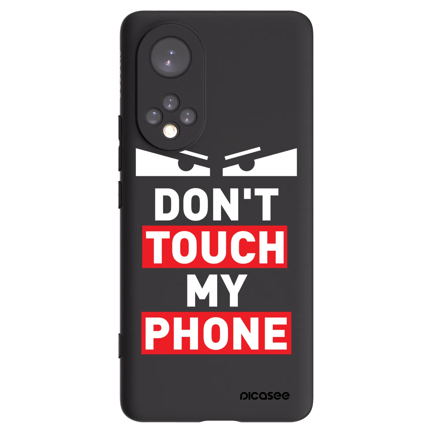 Picasee Huawei Nova 9 Hülle - Schwarzes Silikon - Shadow Eye - Transparent