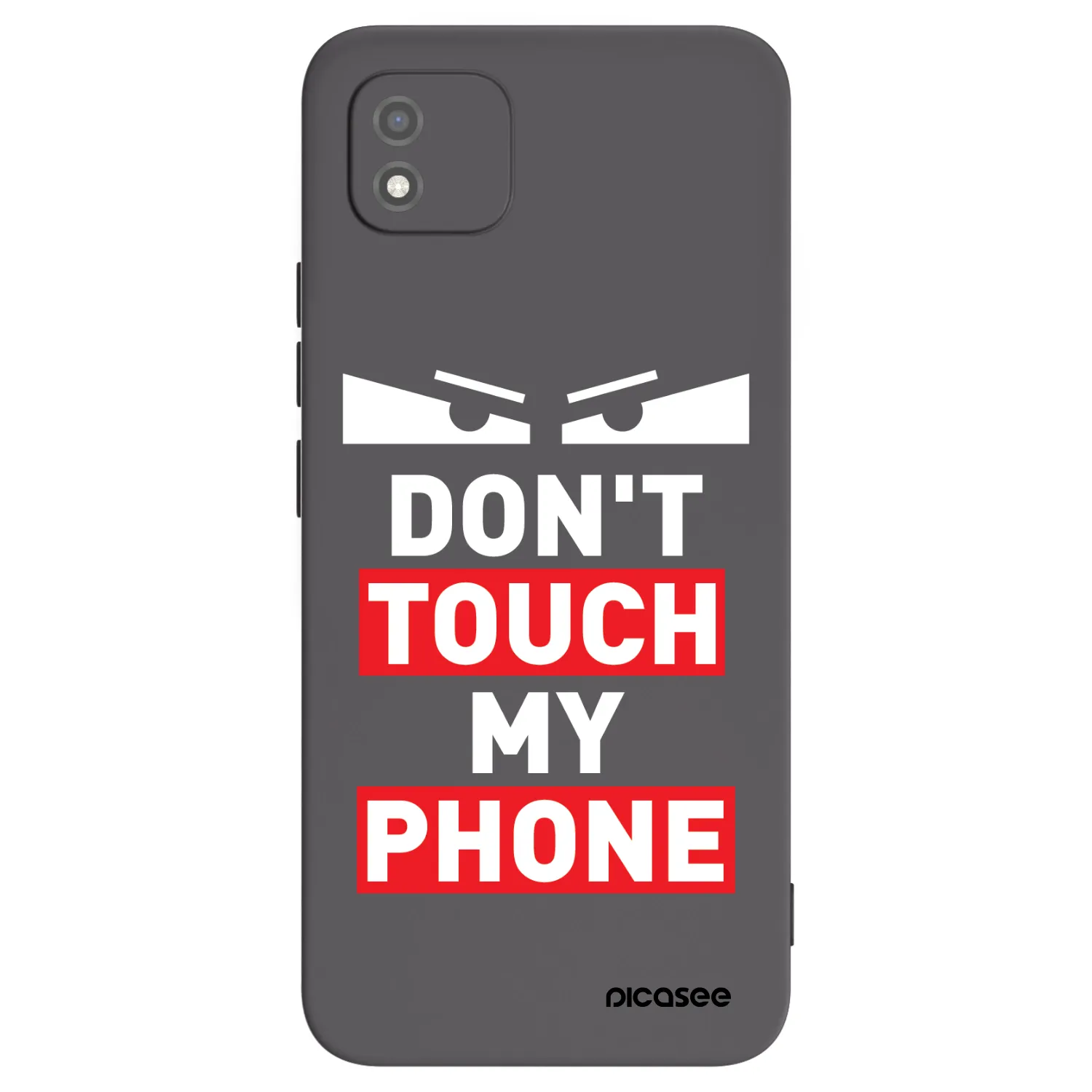 Picasee Realme C11 (2021) Hülle - Schwarzes Silikon - Shadow Eye - Transparent