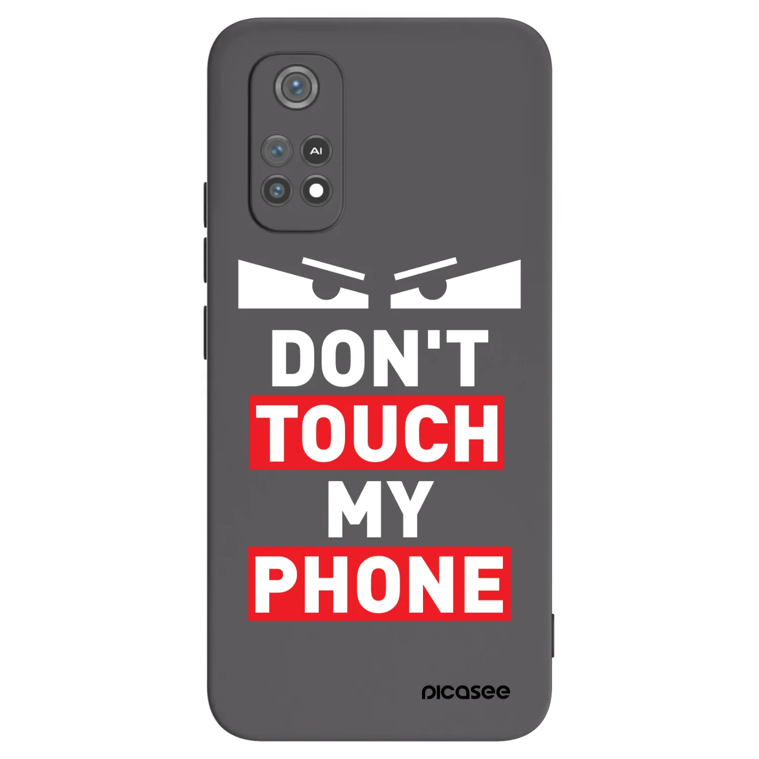 Picasee Xiaomi Poco M4 Pro Hülle - Schwarzes Silikon - Shadow Eye - Transparent