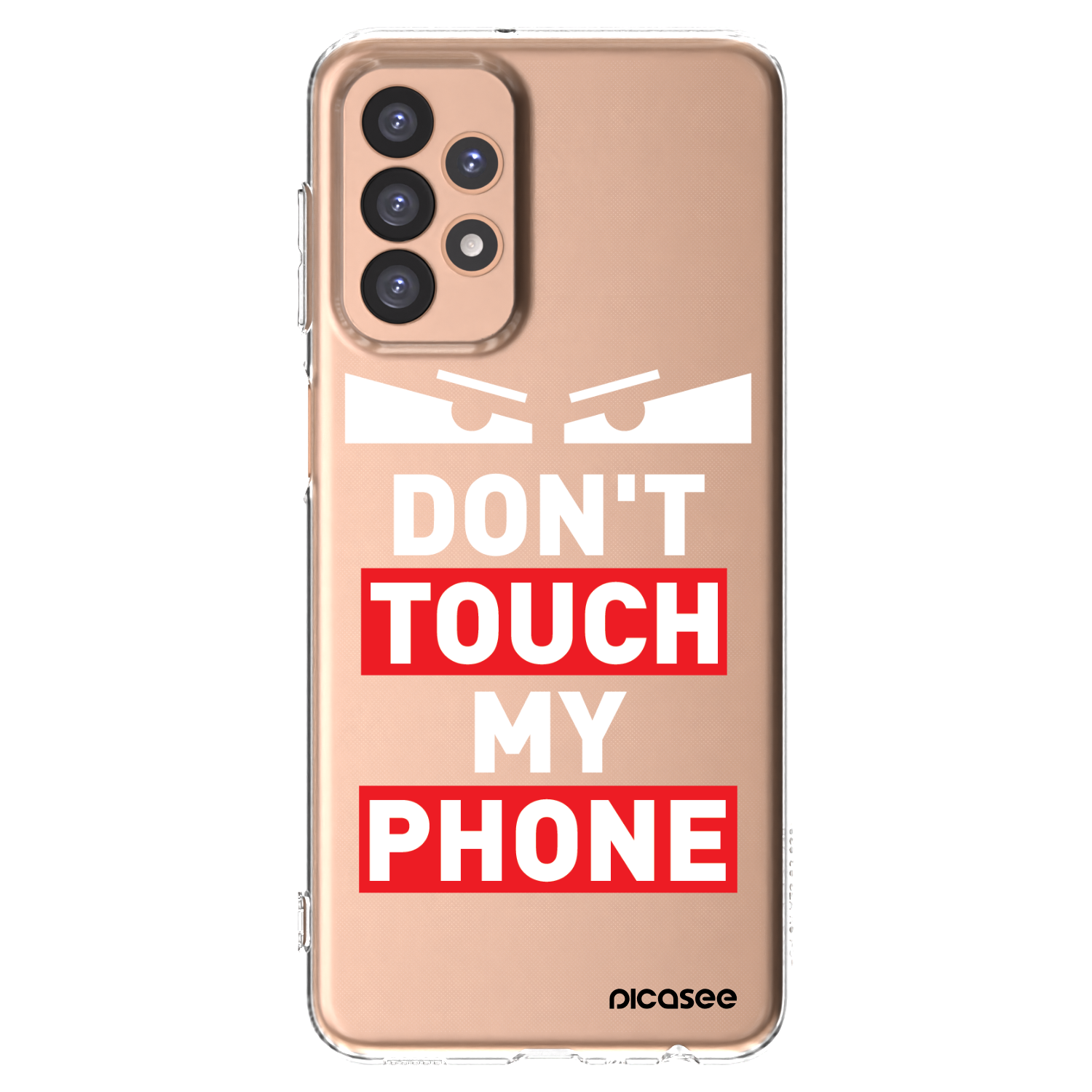 Picasee Samsung Galaxy A23 A236B 5G Hülle - Transparentes Silikon - Shadow Eye - Transparent