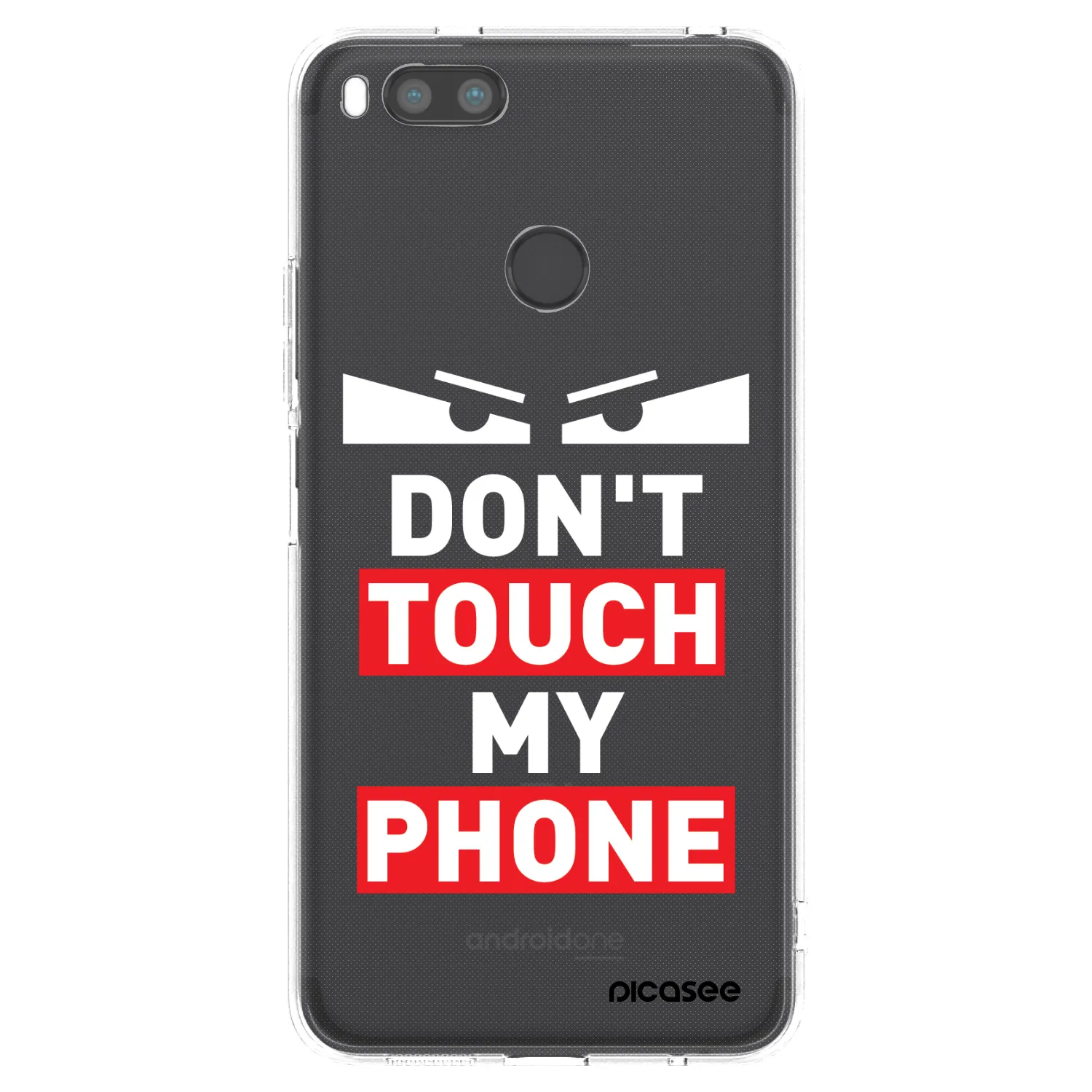 Picasee Xiaomi Redmi A1 Hülle - Transparentes Silikon - Shadow Eye - Transparent