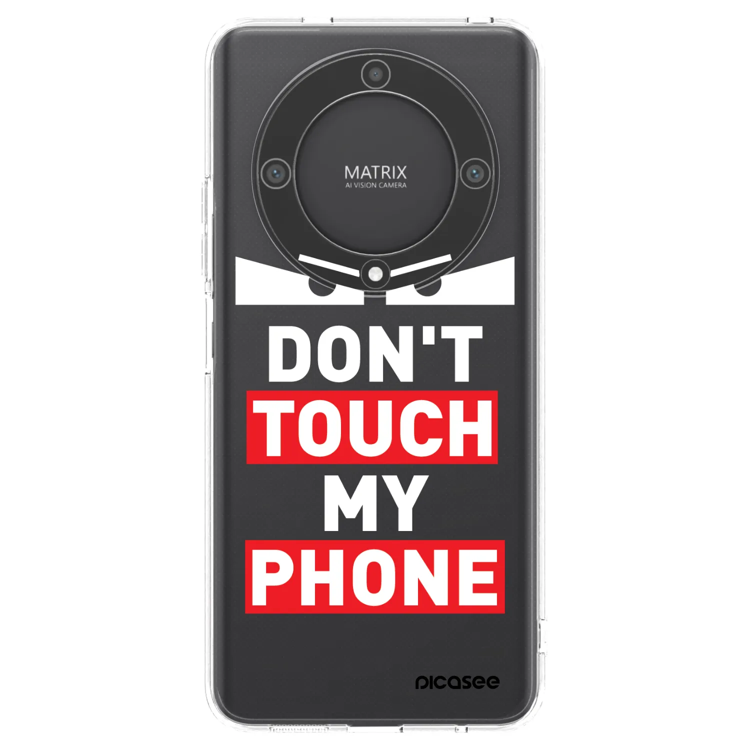 Picasee Honor Magic5 Lite 5G Hülle - Transparentes Silikon - Shadow Eye - Transparent