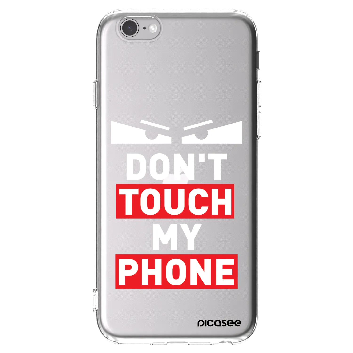 Picasee Apple iPhone 6/6S Hülle - Transparentes Silikon - Shadow Eye - Transparent