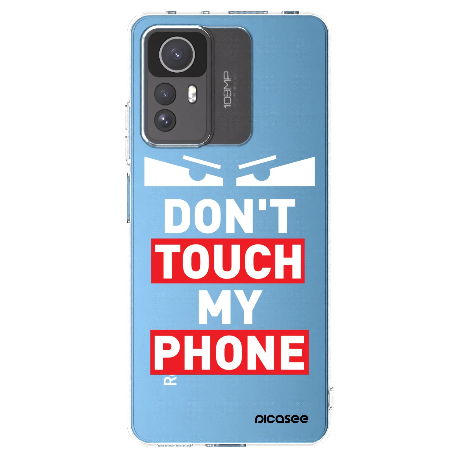 Picasee Xiaomi Redmi Note 12S Hülle - Transparentes Silikon - Shadow Eye - Transparent