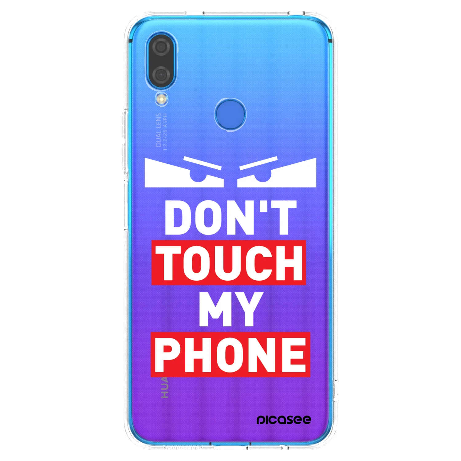 Picasee Huawei Nova 3 Hülle - Transparentes Silikon - Shadow Eye - Transparent