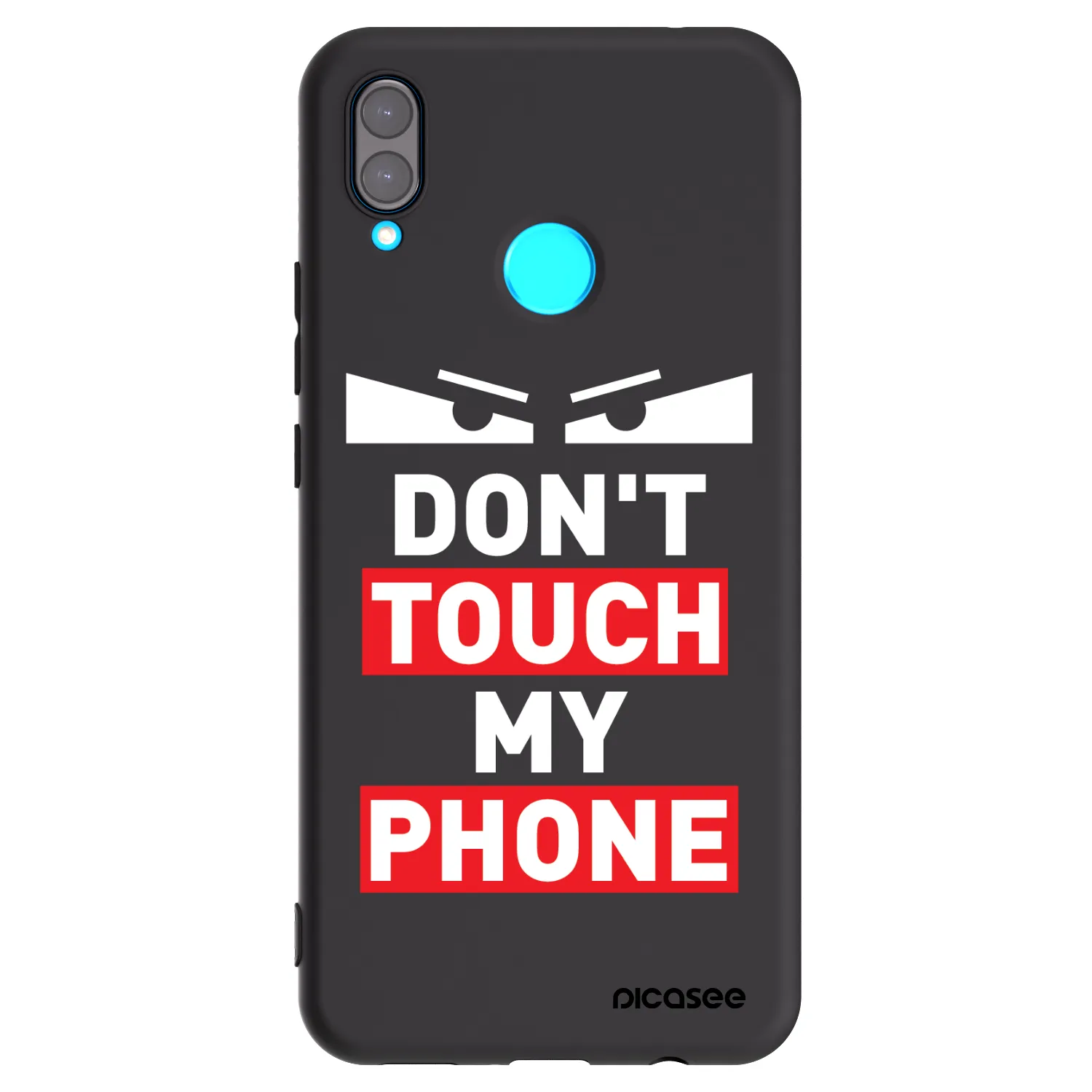 Picasee Huawei Nova 3i Hülle - Schwarzes Silikon - Shadow Eye - Transparent