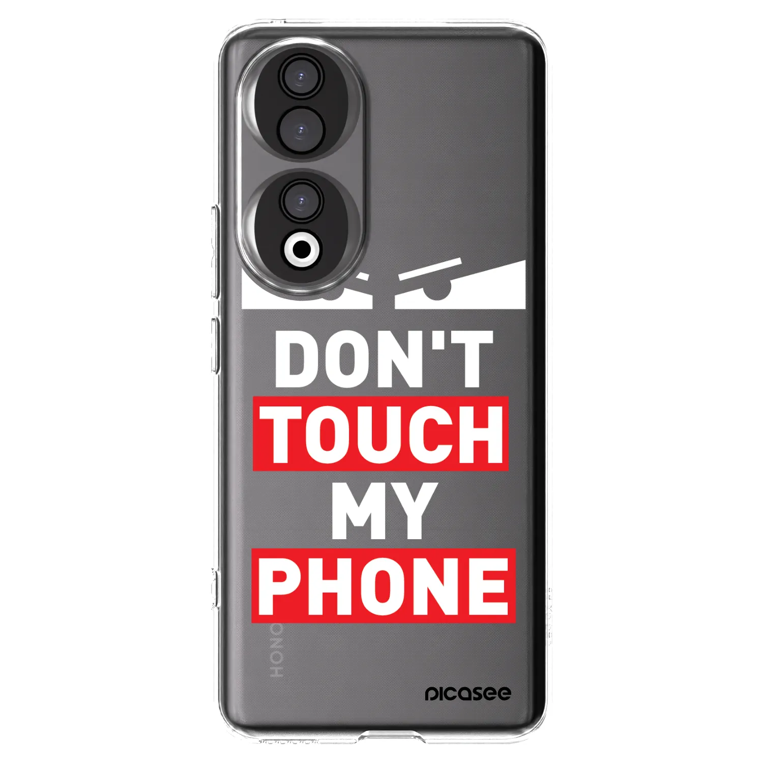 Picasee Honor 90 5G Hülle - Transparentes Silikon - Shadow Eye - Transparent