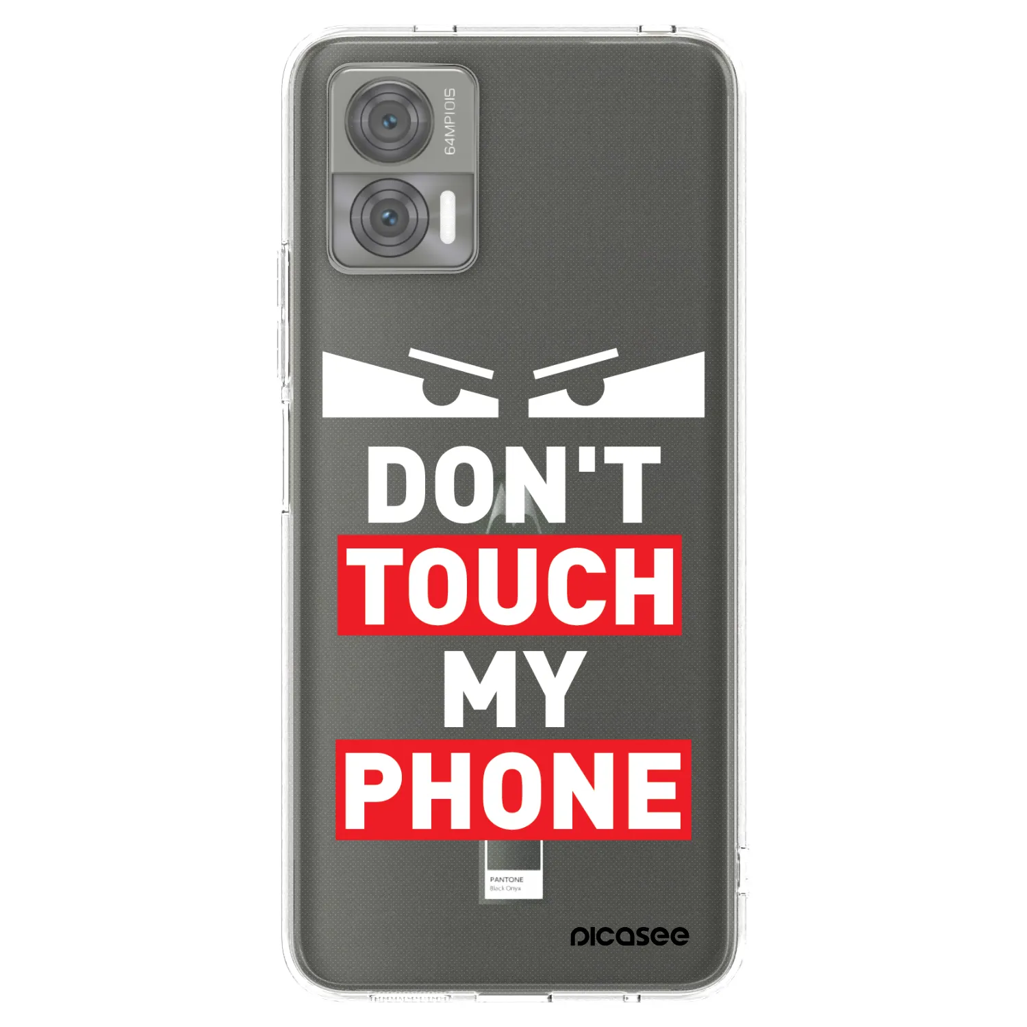 Picasee Motorola Edge 30 Neo Hülle - Transparentes Silikon - Shadow Eye - Transparent