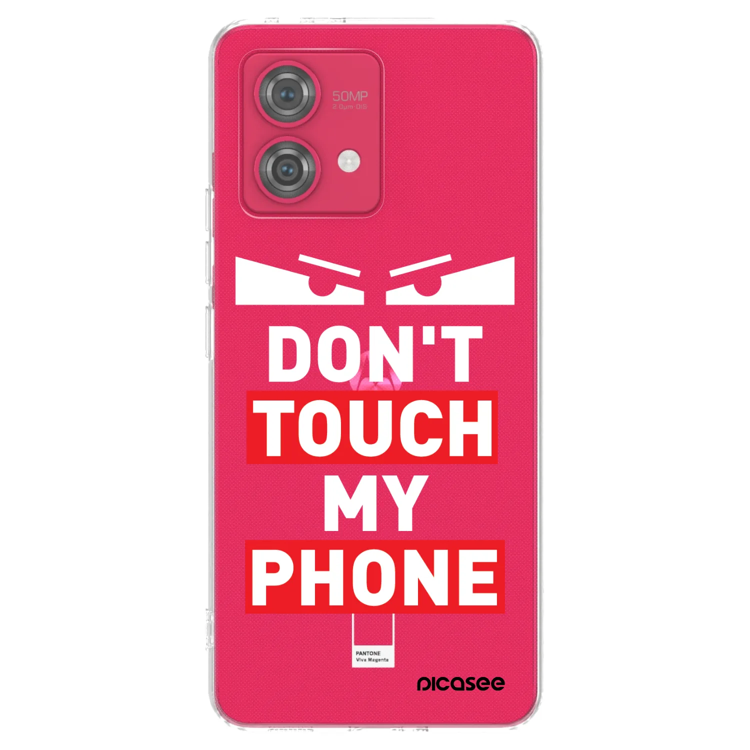 Picasee Motorola Moto G84 5G Hülle - Transparentes Silikon - Shadow Eye - Transparent