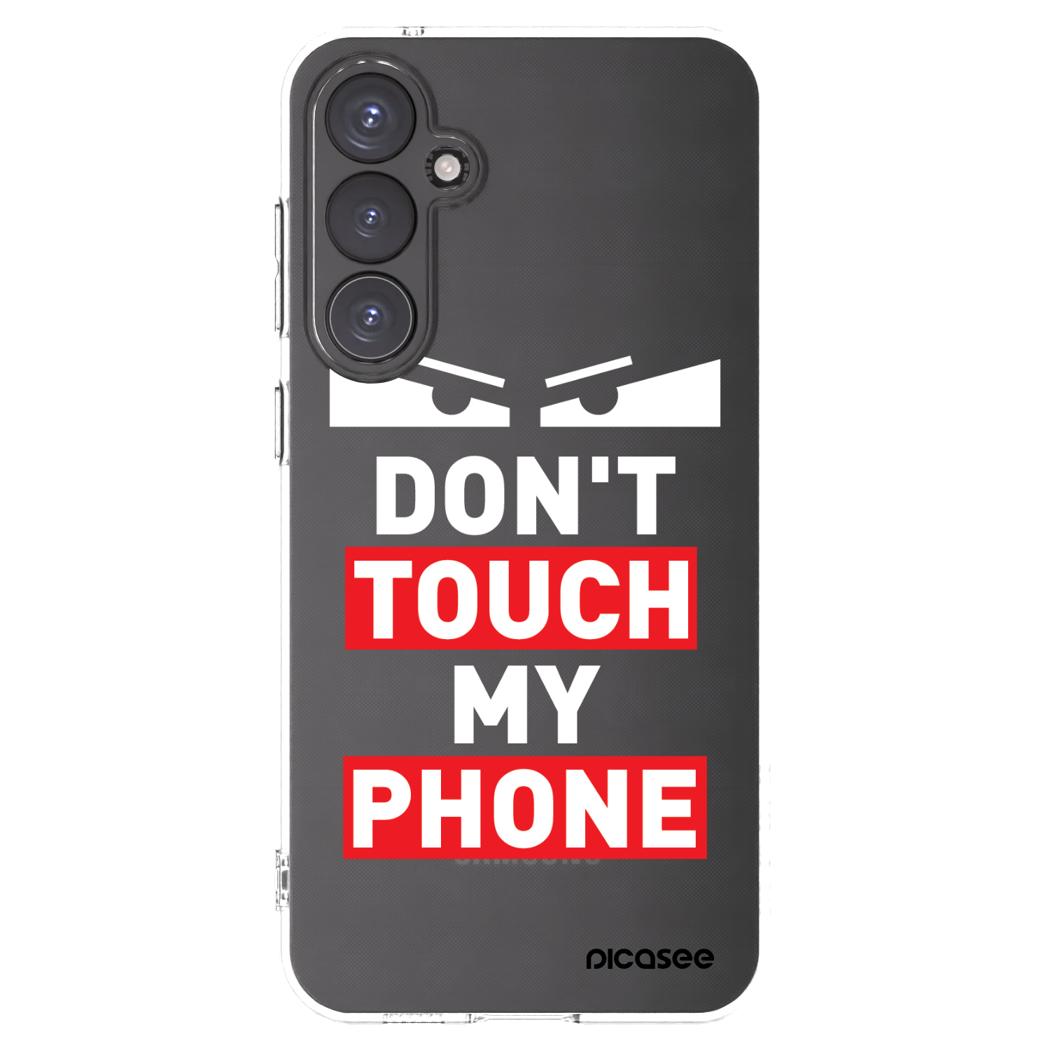 Picasee Samsung Galaxy S23 FE S711B Hülle - Transparentes Silikon - Shadow Eye - Transparent
