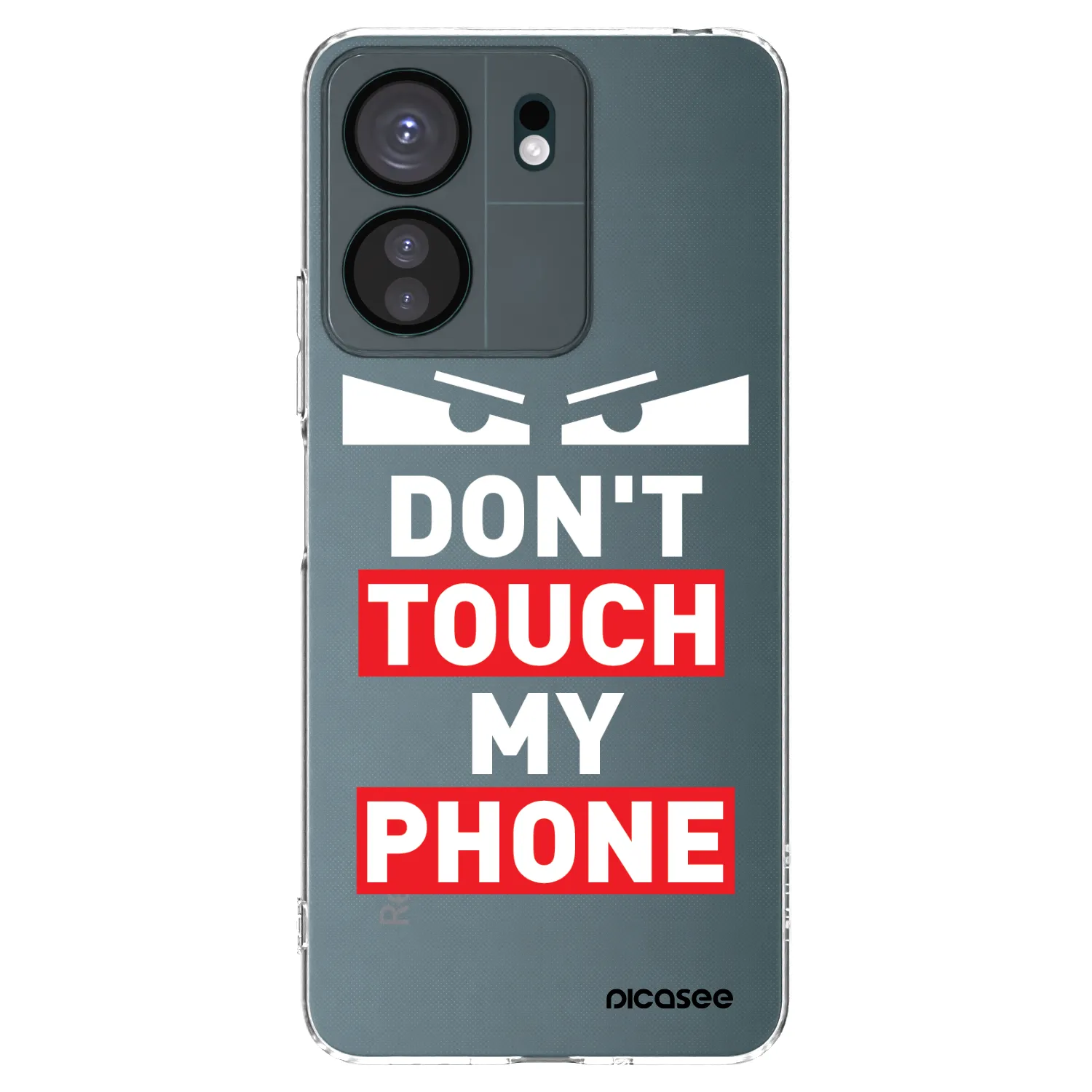 Picasee Xiaomi Redmi 13C 4G Hülle - Transparentes Silikon - Shadow Eye - Transparent