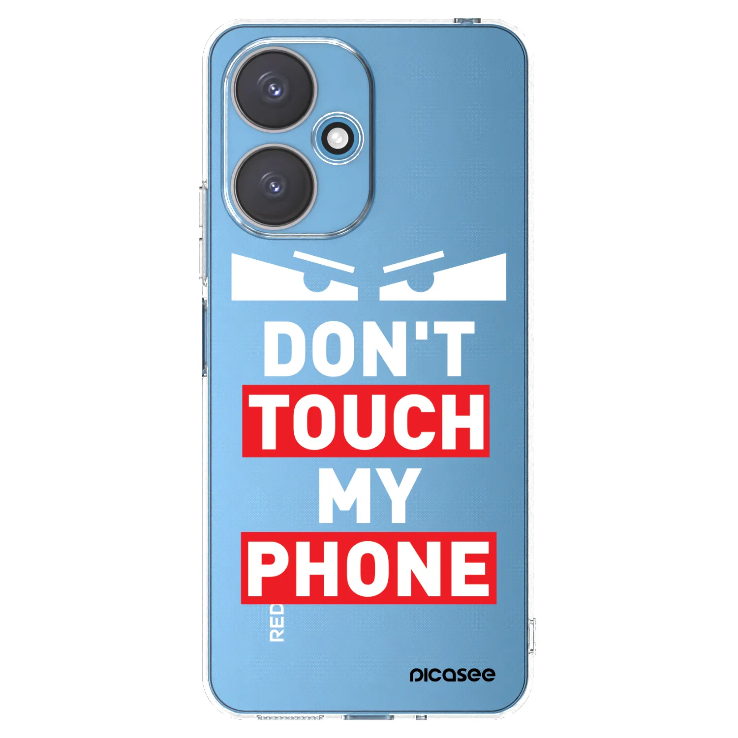 Picasee Xiaomi Redmi 13C 5G Hülle - Transparentes Silikon - Shadow Eye - Transparent