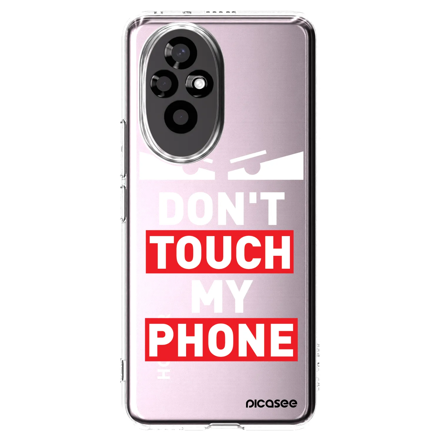 Picasee Honor 200 Pro 5G Hülle - Transparentes Silikon - Shadow Eye - Transparent