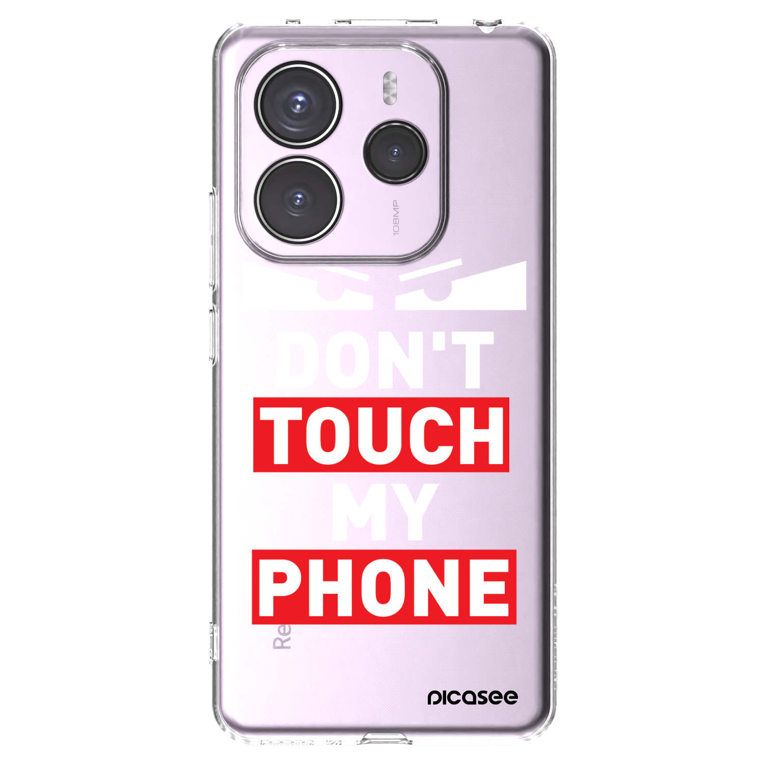 Picasee Xiaomi Redmi Note 14 5G Hülle - Transparentes Silikon - Shadow Eye - Transparent