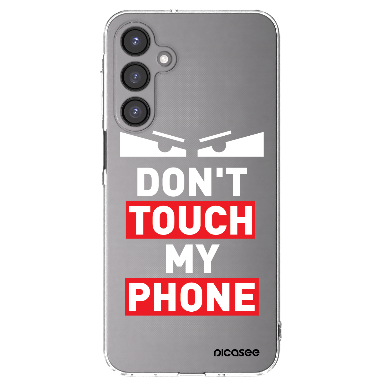 Picasee Samsung Galaxy A16 5G Hülle - Transparentes Silikon - Shadow Eye - Transparent