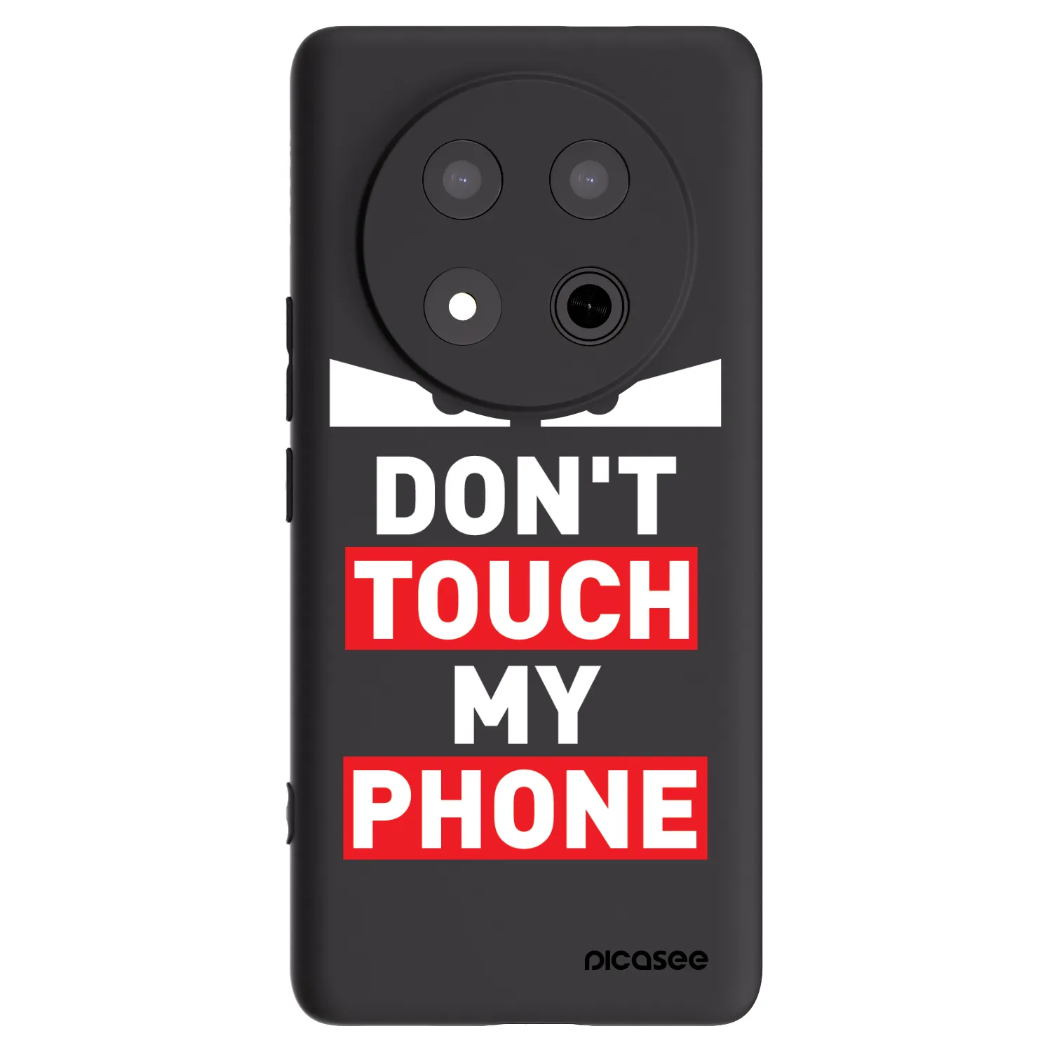 Picasee Honor Magic7 Lite 5G Hülle - Schwarzes Silikon - Shadow Eye - Transparent