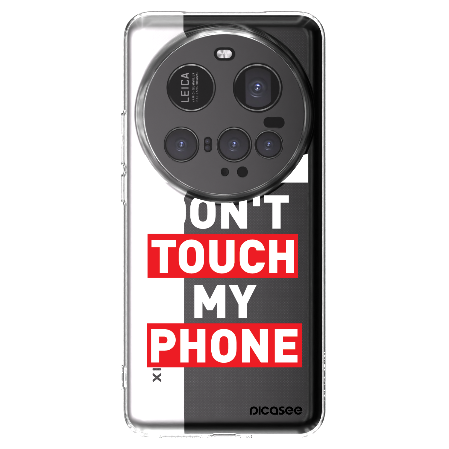 Picasee Xiaomi 15 Ultra Hülle - Transparentes Silikon - Shadow Eye - Transparent