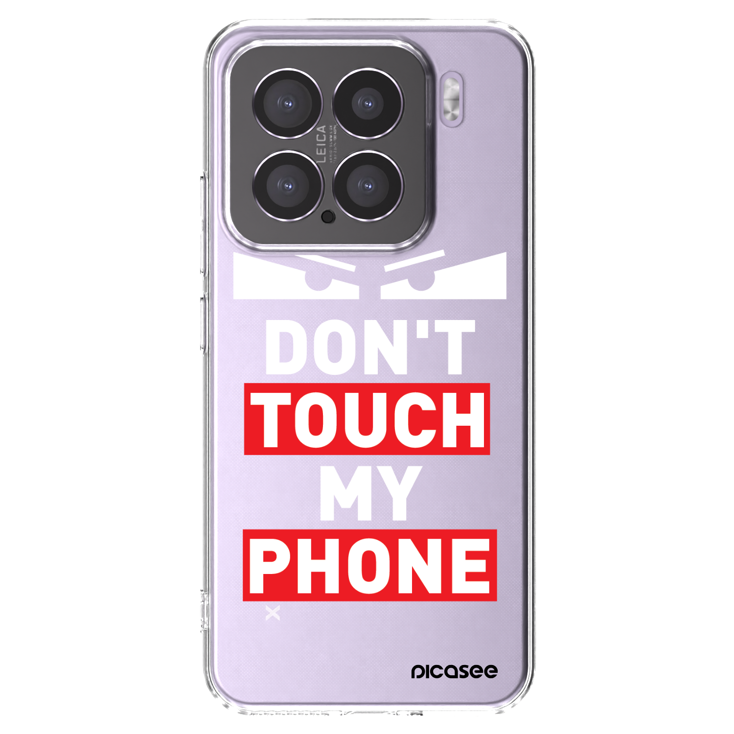 Picasee Xiaomi 15 Hülle - Transparentes Silikon - Shadow Eye - Transparent