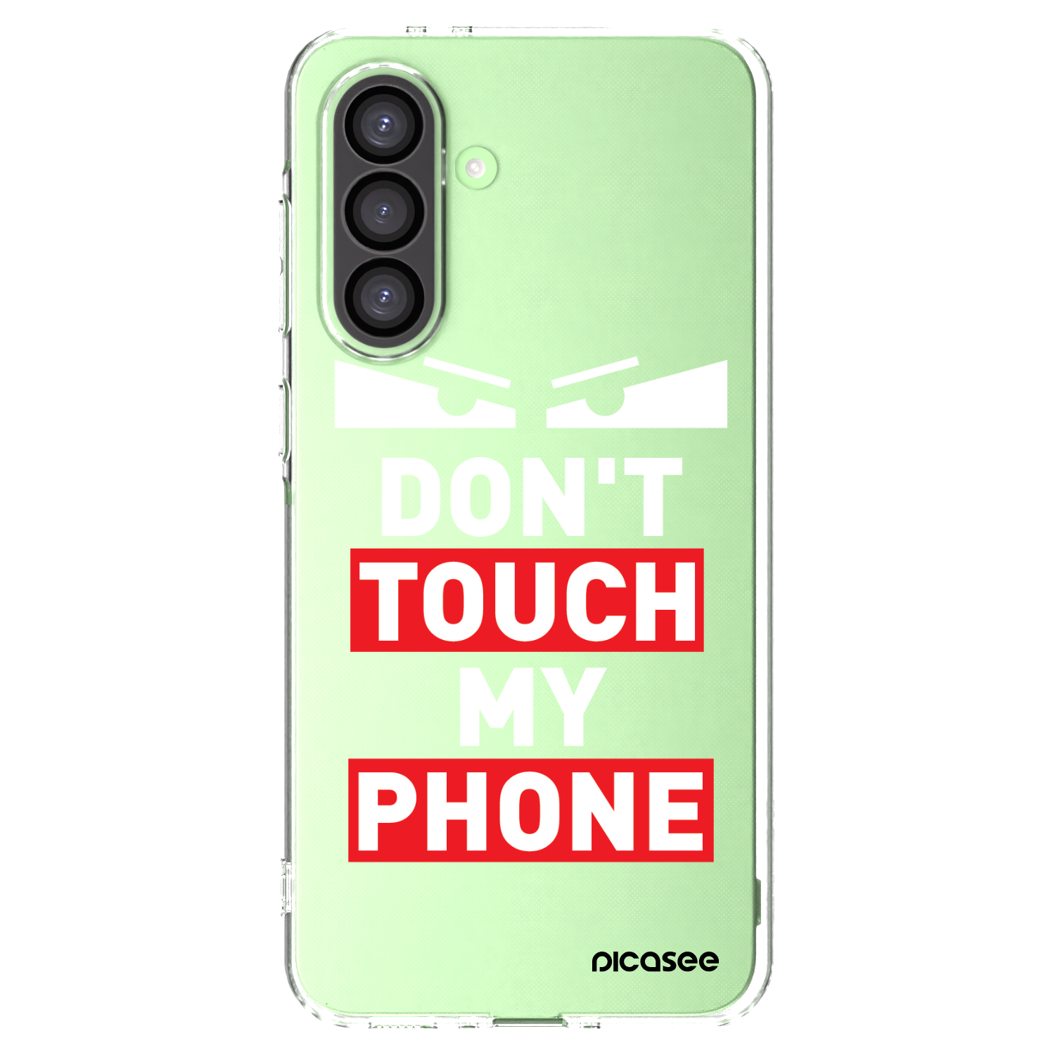 Picasee Samsung Galaxy A26 5G A266B Hülle - Transparentes Silikon - Shadow Eye - Transparent