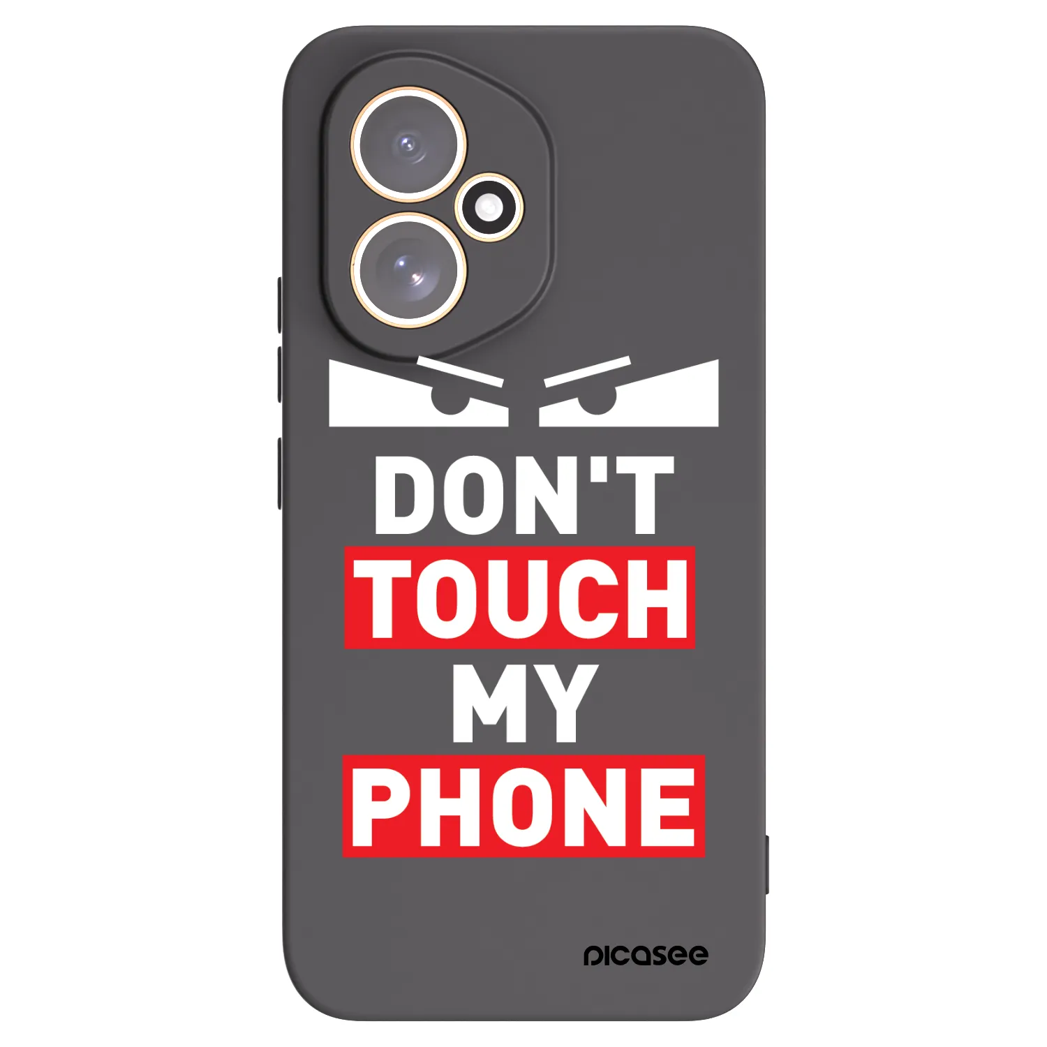 Picasee Honor 400 5G Hülle - Schwarzes Silikon - Shadow Eye - Transparent