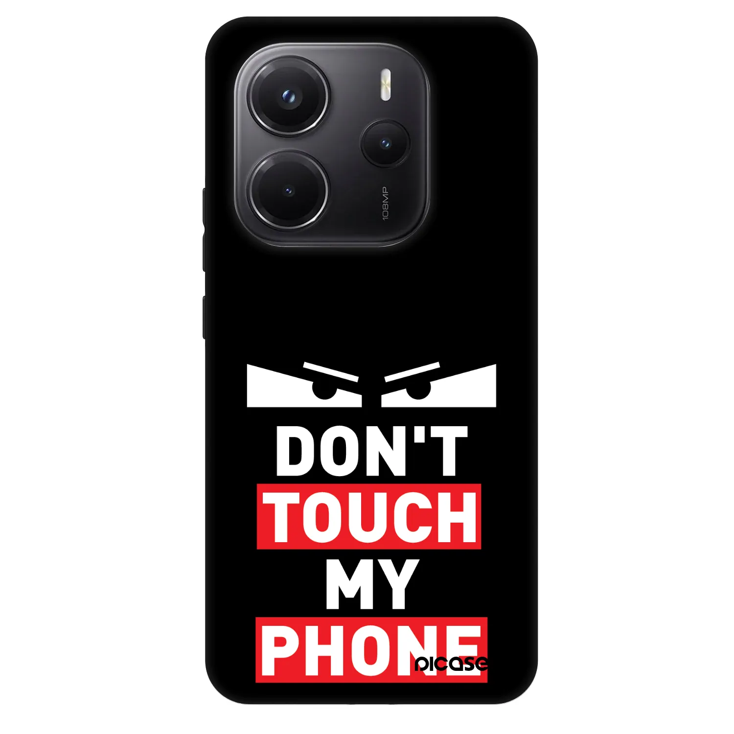 Picasee Fashion Case für Xiaomi Redmi Note 14 5G - Shadow Eye - Transparent