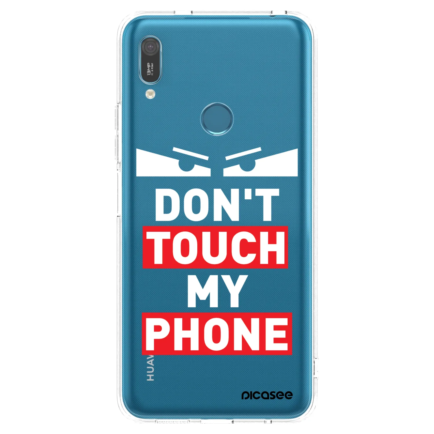 Picasee Huawei Y6 2019 Hülle - Transparentes Silikon - Shadow Eye - Transparent