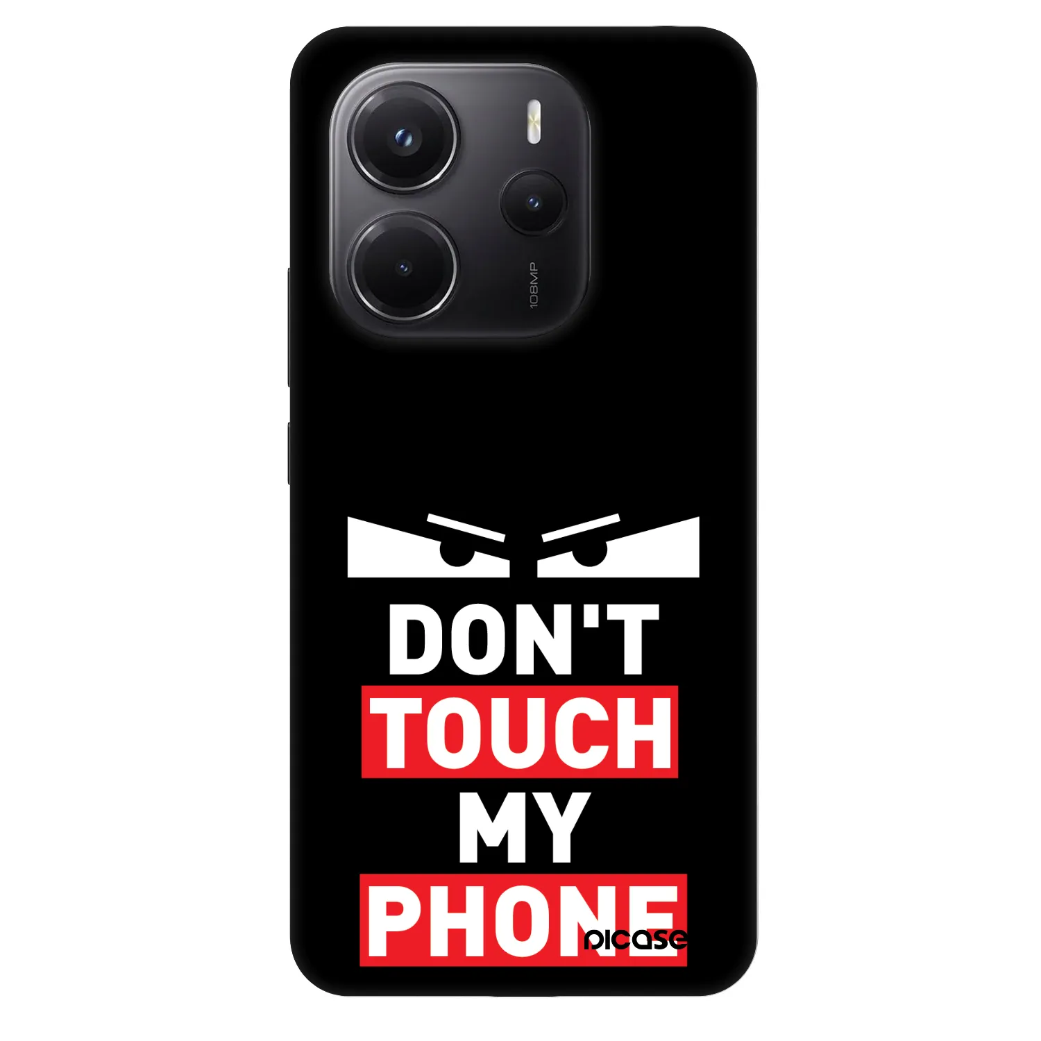 Picasee Fashion Case für Xiaomi Redmi Note 14 4G - Shadow Eye - Transparent