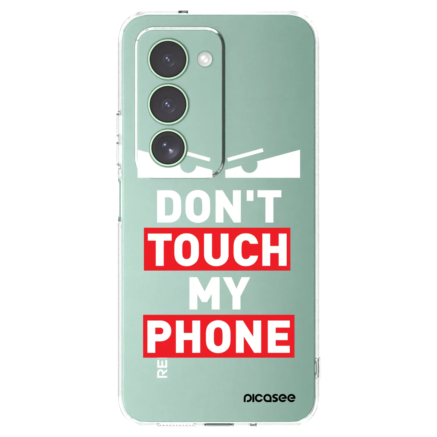 Picasee Xiaomi Redmi 15 5G Hülle - Transparentes Silikon - Shadow Eye - Transparent