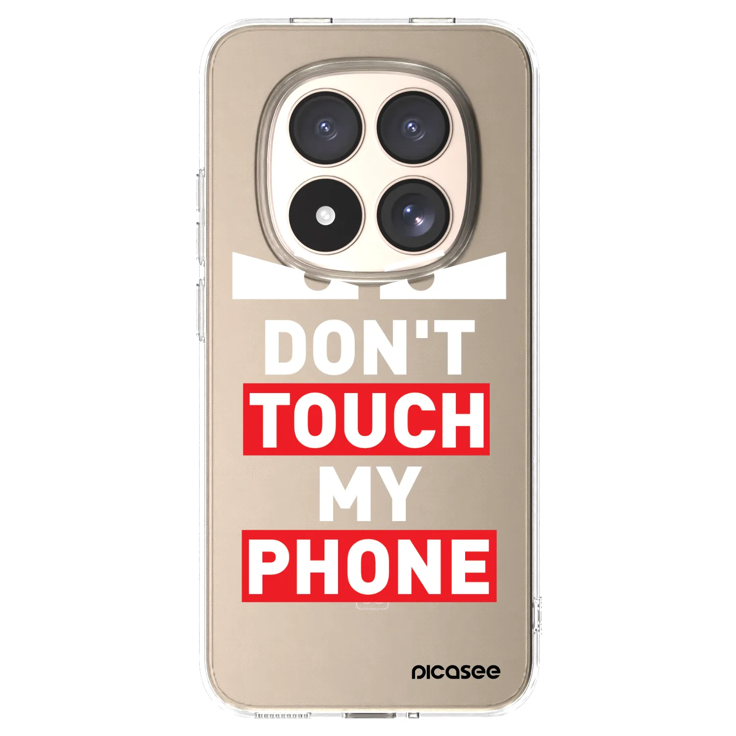 Picasee Xiaomi Redmi Note 15 Pro 4G Hülle - Transparentes Silikon - Shadow Eye - Transparent