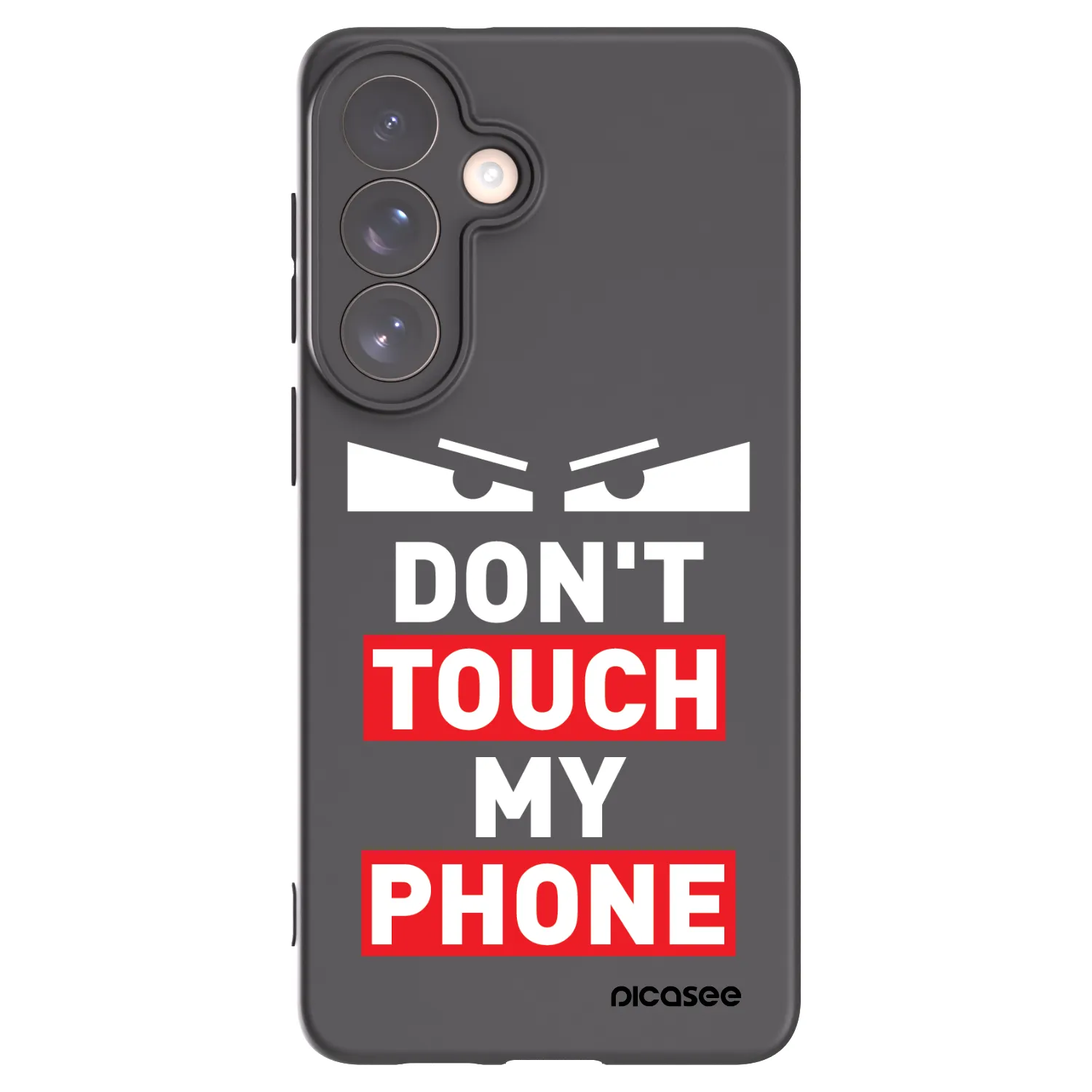 Picasee Samsung Galaxy S26+ Hülle - Schwarzes Silikon - Shadow Eye - Transparent