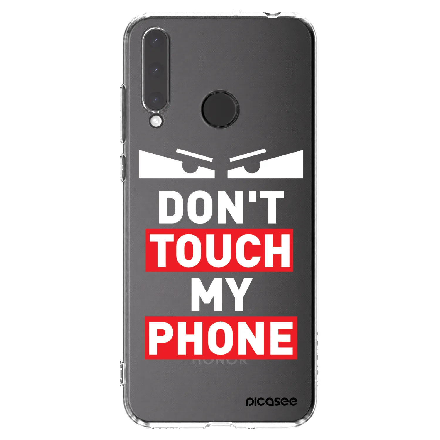 Picasee Honor 20 Lite Hülle - Transparentes Silikon - Shadow Eye - Transparent