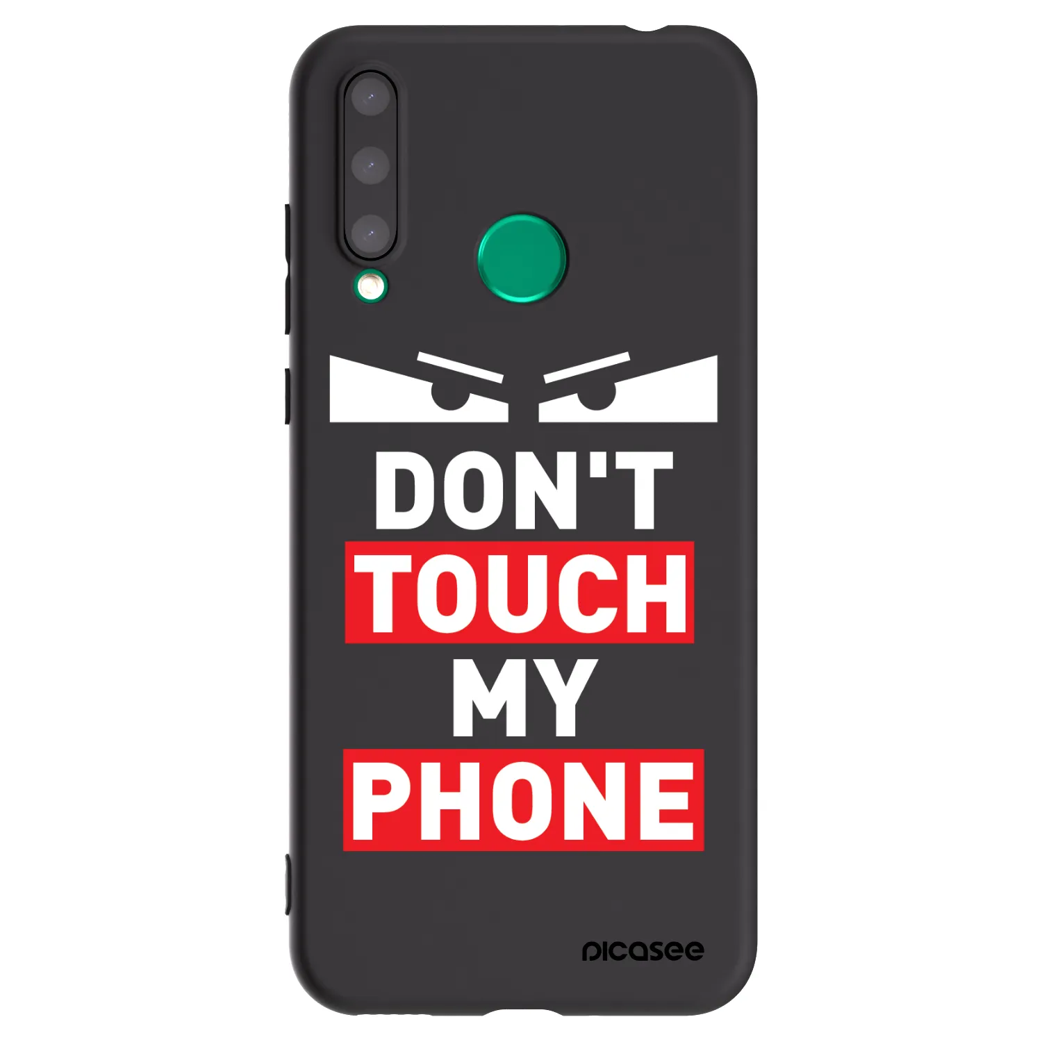 Picasee Honor 20 Lite Hülle - Schwarzes Silikon - Shadow Eye - Transparent