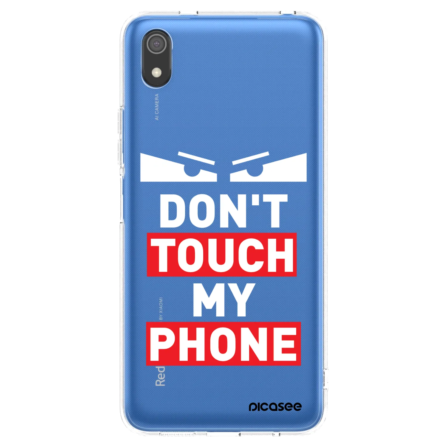 Picasee Xiaomi Redmi 7A Hülle - Transparentes Silikon - Shadow Eye - Transparent