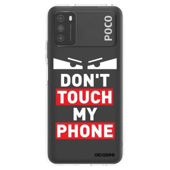 Picasee Xiaomi Poco M3 Hülle - Transparentes Silikon - Shadow Eye - Transparent