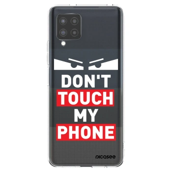 Picasee Samsung Galaxy A42 A426B Hülle - Transparentes Silikon - Shadow Eye - Transparent