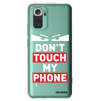 Picasee Xiaomi Redmi Note 10 Pro Hülle - Transparentes Silikon - Shadow Eye - Transparent