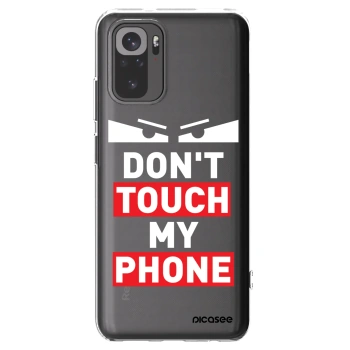Picasee Xiaomi Redmi Note 10S Hülle - Transparentes Silikon - Shadow Eye - Transparent
