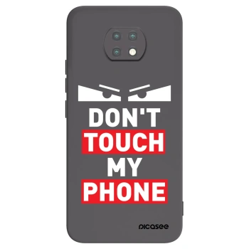 Picasee Xiaomi Redmi Note 9T Hülle - Schwarzes Silikon - Shadow Eye - Transparent