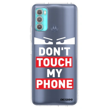 Picasee Motorola Moto G60 Hülle - Transparentes Silikon - Shadow Eye - Transparent