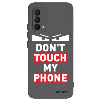 Picasee Realme GT Master Edition 5G Hülle - Schwarzes Silikon - Shadow Eye - Transparent