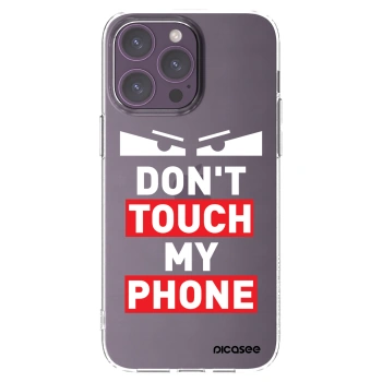 Picasee Apple iPhone 14 Pro Max Hülle - Transparentes Silikon - Shadow Eye - Transparent