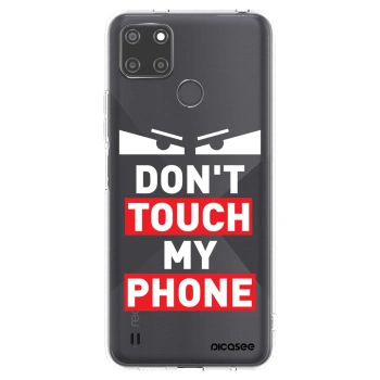 Picasee Realme C21Y Hülle - Transparentes Silikon - Shadow Eye - Transparent