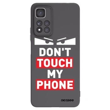 Picasee Xiaomi Redmi Note 11 Pro+ 5G Hülle - Schwarzes Silikon - Shadow Eye - Transparent