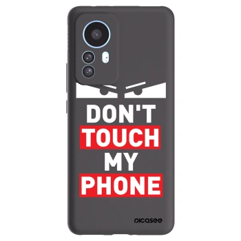 Picasee Xiaomi 12T Pro Hülle - Schwarzes Silikon - Shadow Eye - Transparent