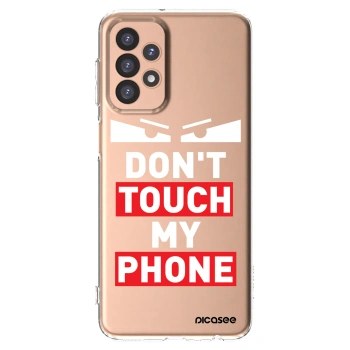 Picasee Samsung Galaxy A23 A236B 5G Hülle - Transparentes Silikon - Shadow Eye - Transparent