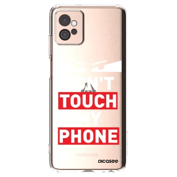 Picasee Motorola Moto G32 Hülle - Transparentes Silikon - Shadow Eye - Transparent