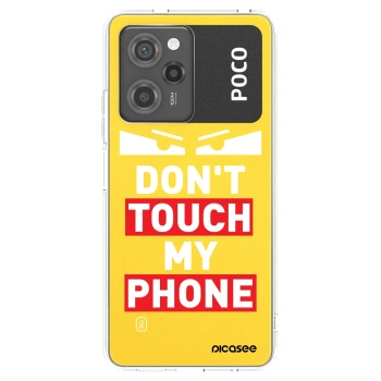 Picasee Xiaomi Poco X5 Pro Hülle - Transparentes Silikon - Shadow Eye - Transparent